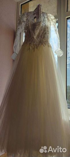Свадебное платье, размер 46 48 новое