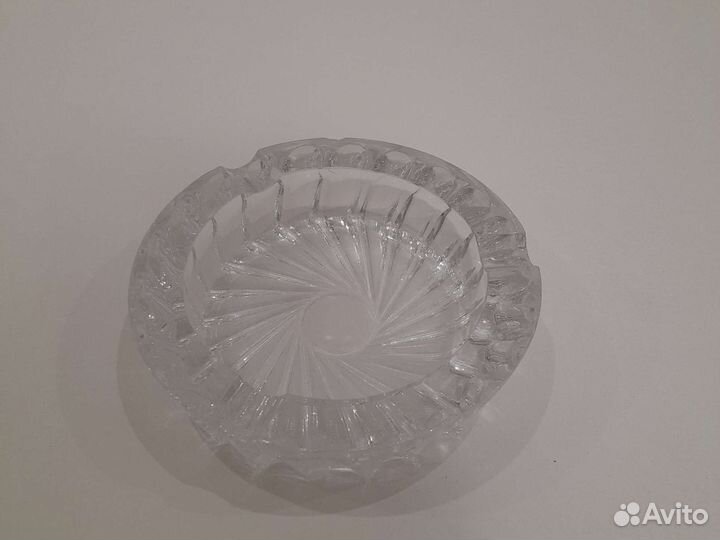 Хрустальный салатник и пепельница с доставкой