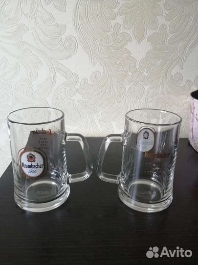 Пивная кружка Krombacher 0,33