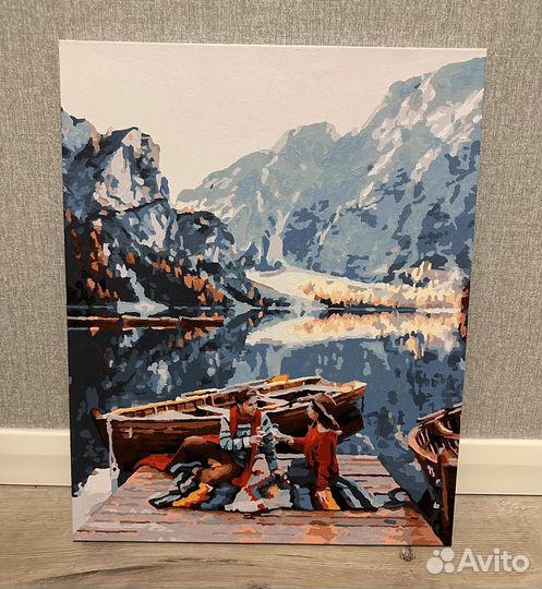 Готовая картина по номерам