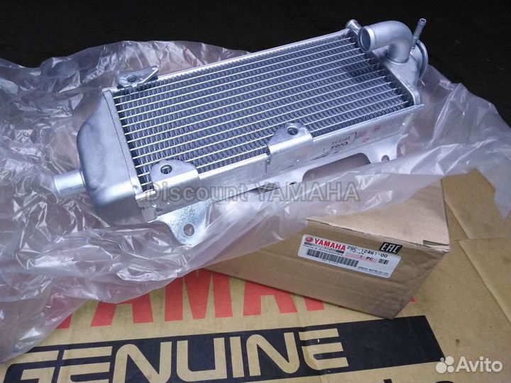 Новый оригинальный радиатор Yamaha YZ WR 450