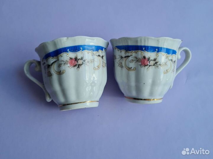 Кофейная пара (чашка и блюдце)