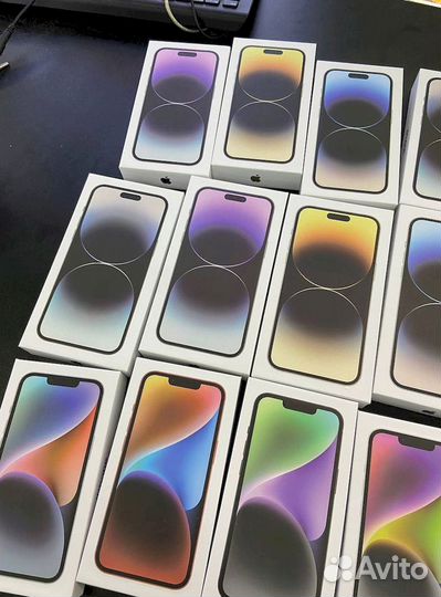 Муляж в коробке iPhone 14 pro max purple