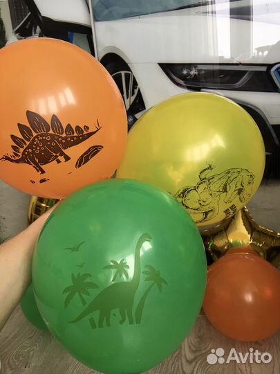 Композиция из воздушных шаров
