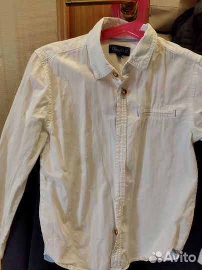 Школьный костюм + 5 рубашек (мальчик) р. 122-128