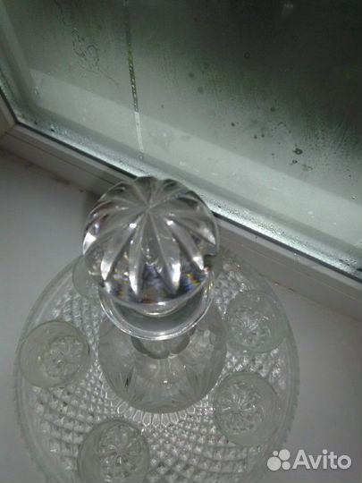 Набор для водки. Хрусталь