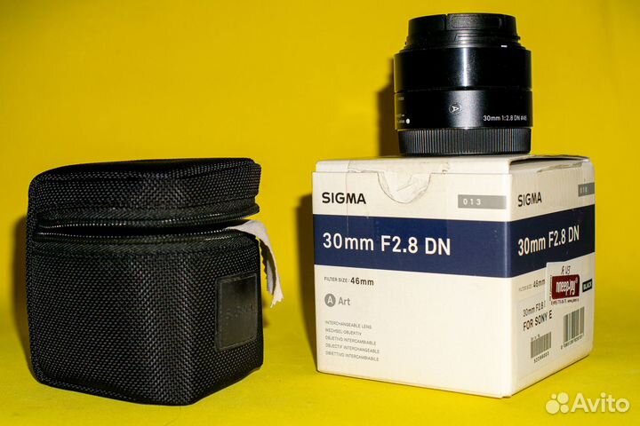 Обектив Sigma 30mm f2.8 DN Art Sony E