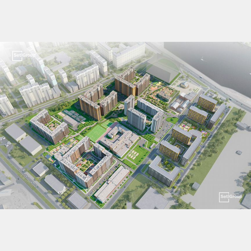 3-к. квартира, 87,5 м², 1/20 эт.