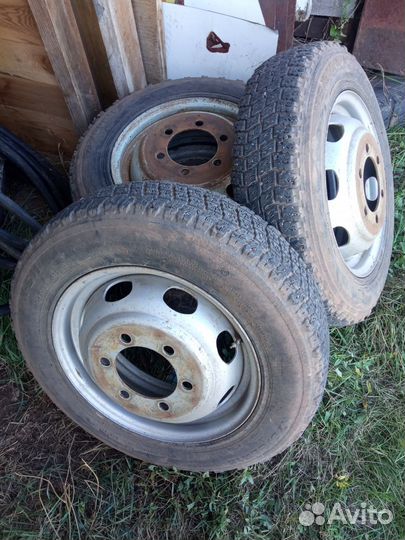 Зимние колеса на газель