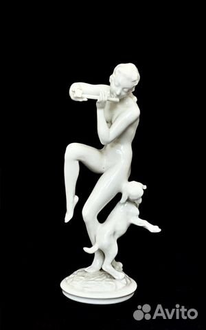 Статуэтка Девушка с козленком Hutschenreuther LHS