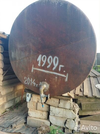 Металлическая ёмкость 5 куб.м