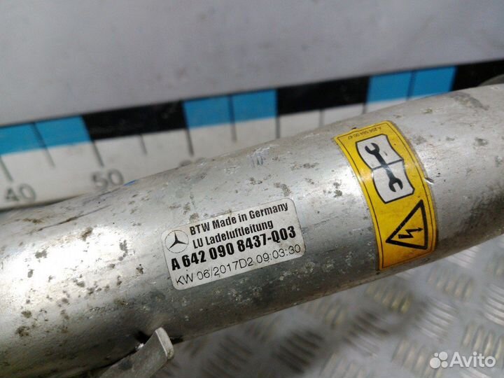 Б/У Патрубок интеркулера#004