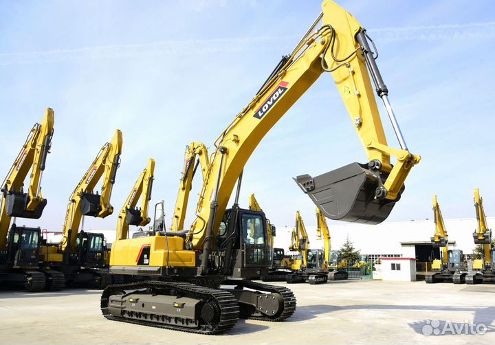 Гусеничный экскаватор Lovol FR330D, 2024