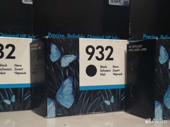Картридж hp 932 Black