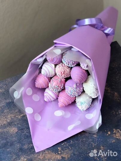 Букеты из свежей клубники в шоколаде Самара