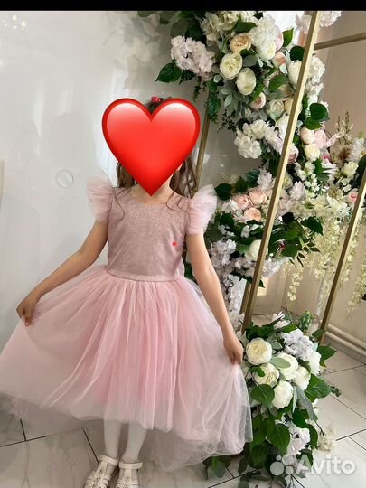 Платье для девочки 116 122 128