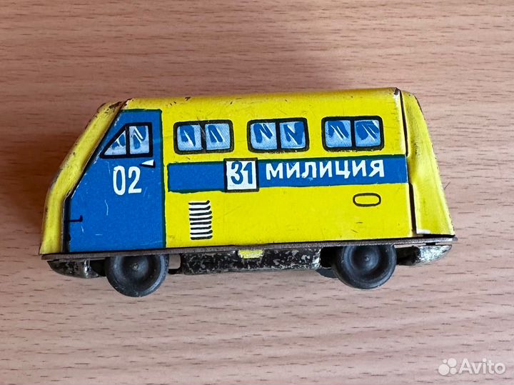 Машинки жестяные СССР