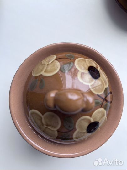 Сервиз кофейный глиняный