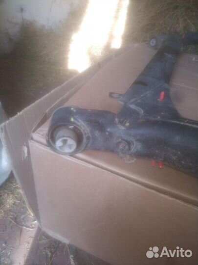 Балка задняя skoda rapid