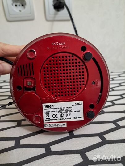 Радиочасы Vitek vt 3527