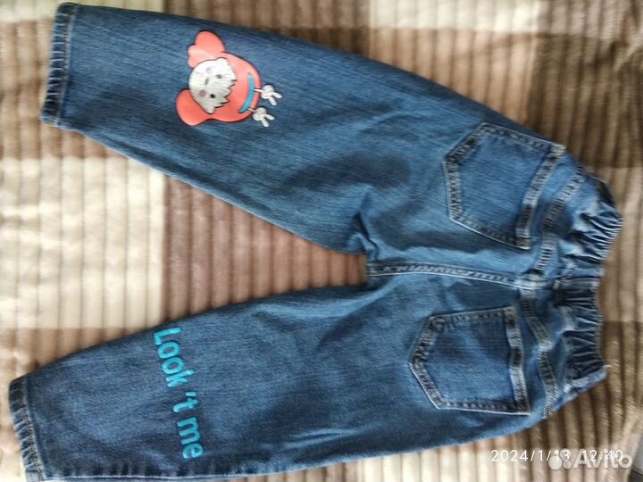 Джинсы на девочку