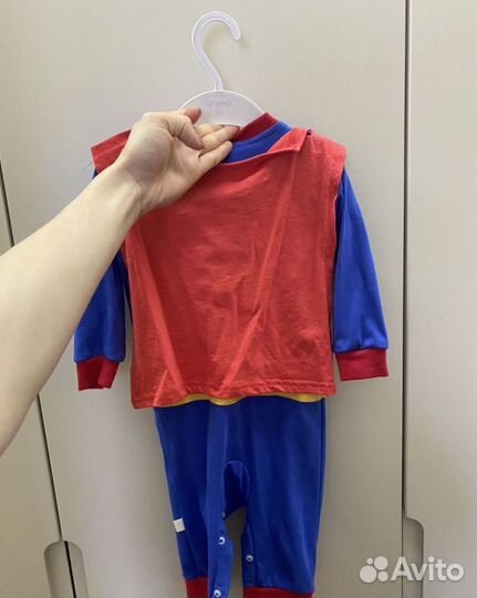 Новогодний костюм супергероя