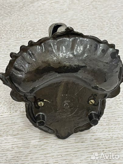 Пепельница-чернильница винтаж СССР «Голова собаки»