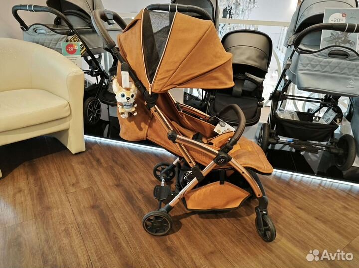 Коляска + конверт на ножки Hexagon Heritage Sport