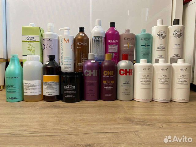 Остатки Шампуня в родных флаконах