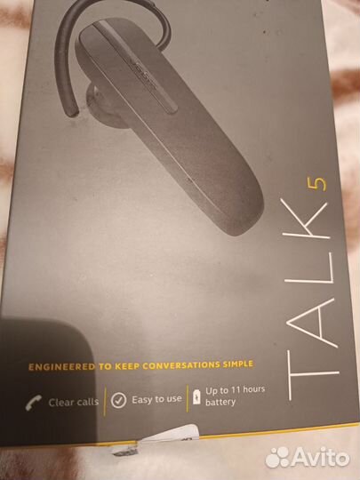 Bluetooth гарнитура jabra talk 5