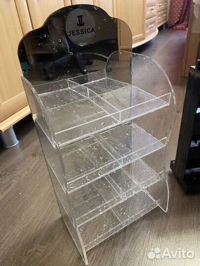 Полки стеллажи для гель-лаков