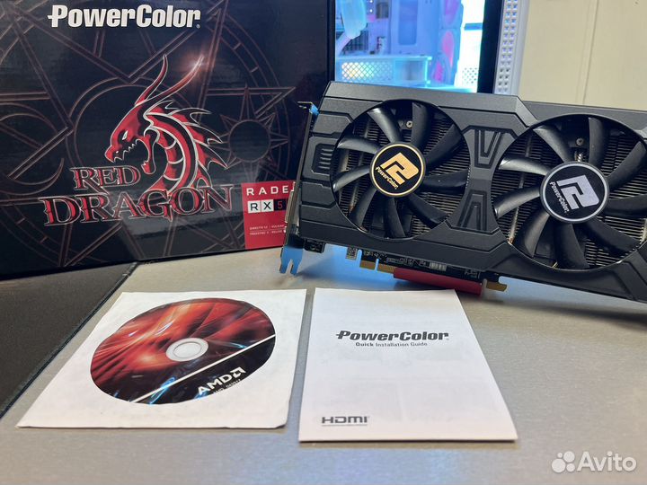 Видеокарта RX 570 - 4 гб