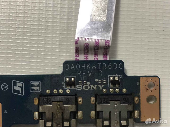 Плата USB для Sony SVF15