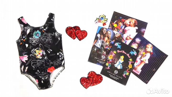 Купальник для девочек 2-4-6-8-10 лет