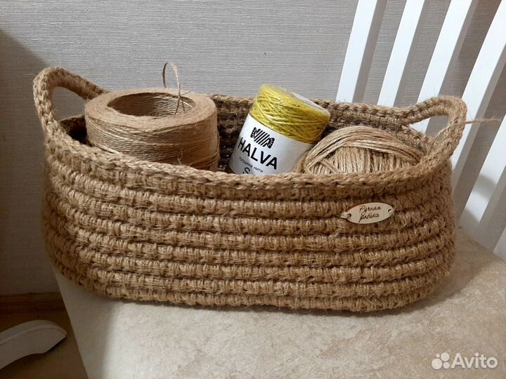 Корзина ручной работы