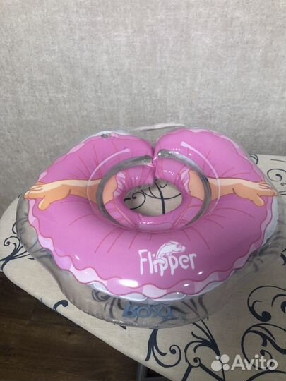 Надувной круг на шею для купания roxy-kids Flipper