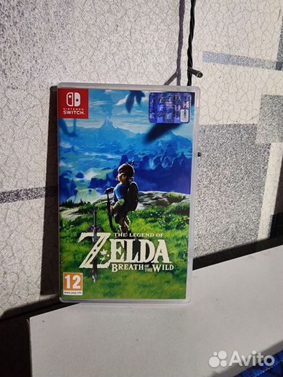 Картридж The legend of zelda breath of the wild