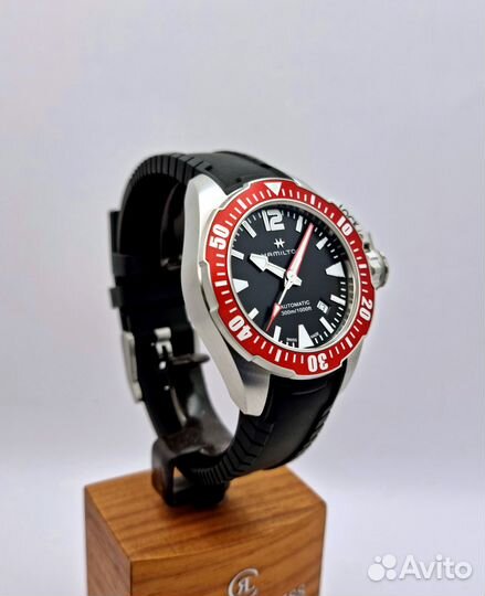 Мужские часы Hamilton Khaki Navy Frogman 42мм