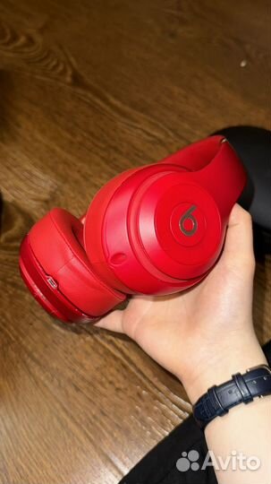 Наушники красные beats studio 3 wireless