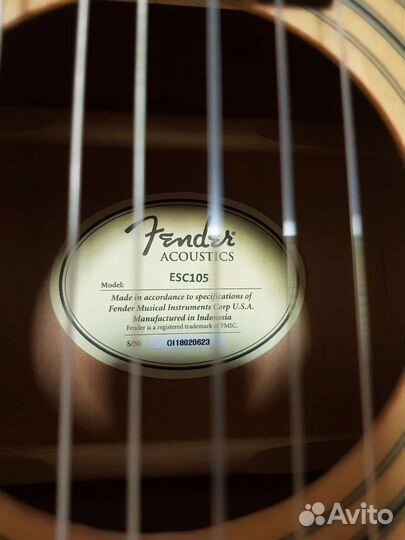 Гитара Fender. Новая