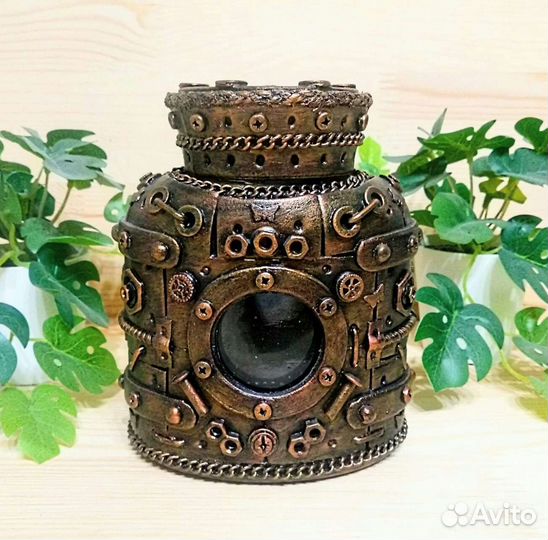 Банка для кофе. Стимпанк