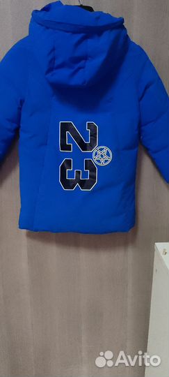 Пуховик на мальчика 110