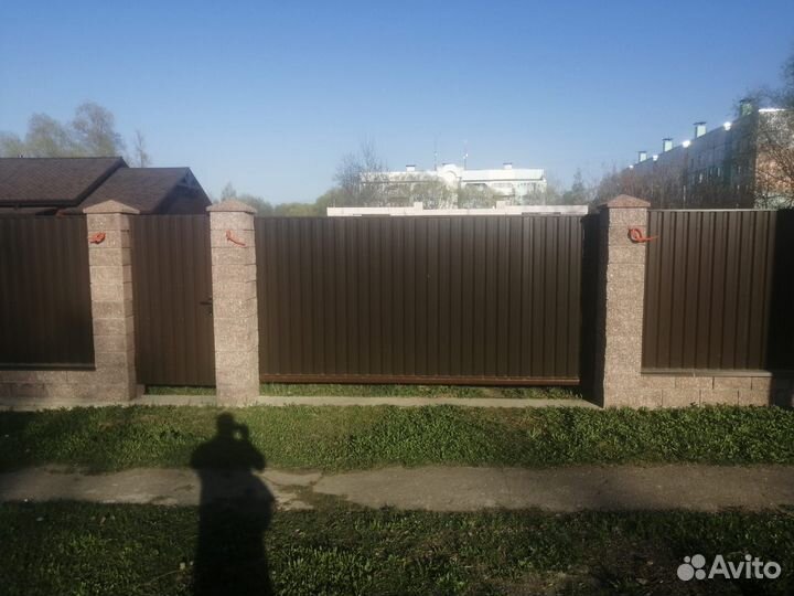 Заборы из профнастила под ключ