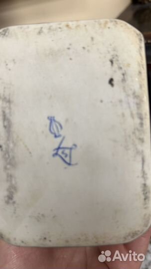 Старинные французские севрские шкатулки