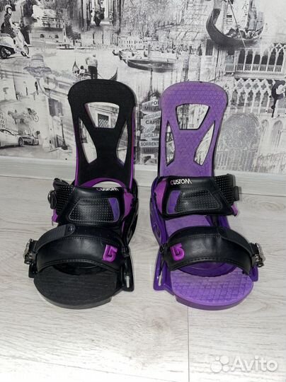 Крепления для сноуборда burton