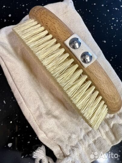 Массажная щетка натуральный мексиканский кактус