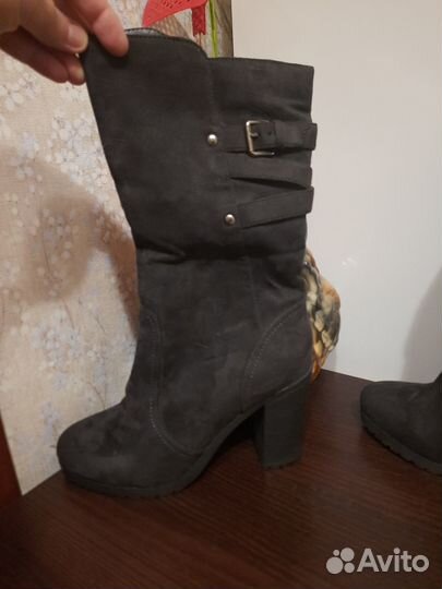 Женские демисезонные сапоги