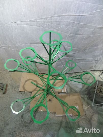 Подставка под цветы пирамида