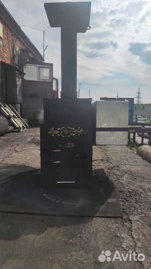 Банная печь Гарант Премье 60 см 920x430x750