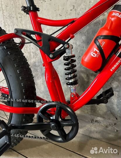 Новый Фэтбайк Fatbike 26 с двумя амортизаторами